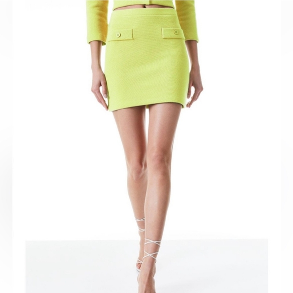 Alice + Olivia Dresses & Skirts - Alice + Olivia Kipp Knit Mini Skirt Size M